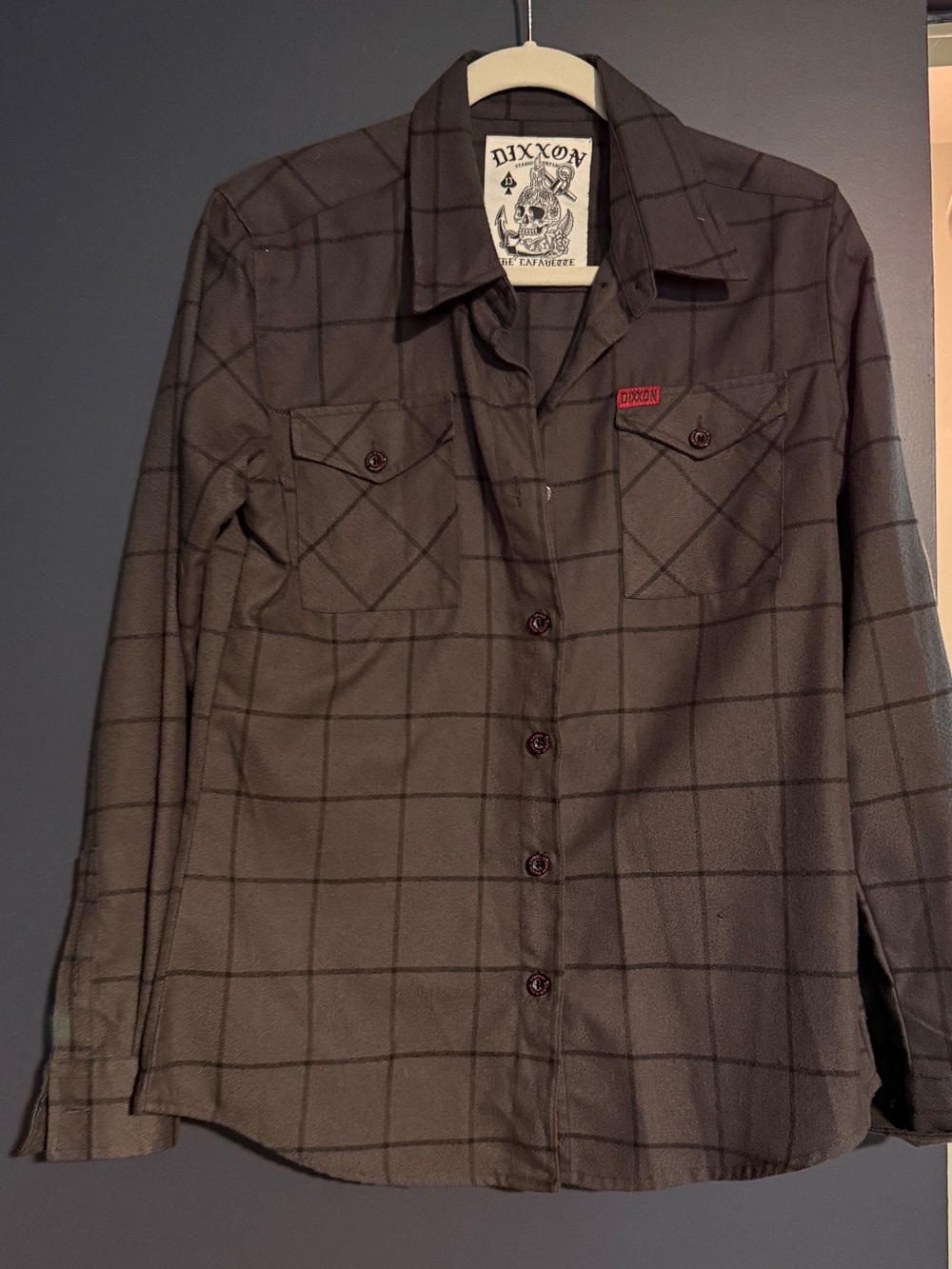 DIXXON flannel Lafayette grey